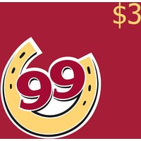 Ninety Nine Restaurants $3 Gift Card US
