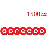 Ooredoo 1500 DZD Mobile Top-up DZ