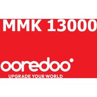 Ooredoo 13000 MMK Mobile Top-up MM