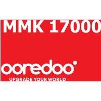 Ooredoo 17000 MMK Mobile Top-up MM