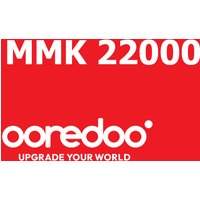 Ooredoo 22000 MMK Mobile Top-up MM