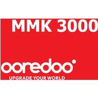 Ooredoo 3000 MMK Mobile Top-up MM