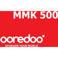 Ooredoo 500 MMK Mobile Top-up MM