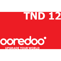 Ooredoo 12 TND Mobile Top-up TN