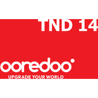 Ooredoo 14 TND Mobile Top-up TN