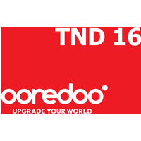 Ooredoo 16 TND Mobile Top-up TN