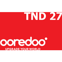 Ooredoo 27 TND Mobile Top-up TN