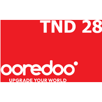 Ooredoo 28 TND Mobile Top-up TN