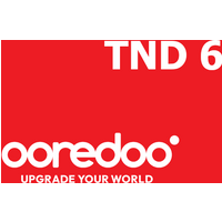 Ooredoo 6 TND Mobile Top-up TN