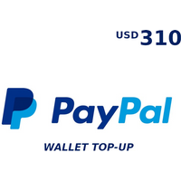 PayPal Wallet 310 USD Top Up US