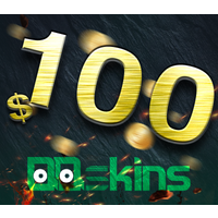 QQSkins $100 Wallet Card