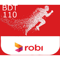 Robi 110 BDT Mobile Top-up BD