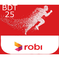 Robi 25 BDT Mobile Top-up BD