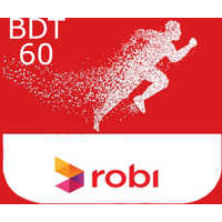 Robi 60 BDT Mobile Top-up BD
