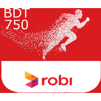 Robi 750 BDT Mobile Top-up BD
