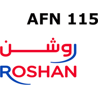 Roshan 115 AFN Mobile Top-up AF