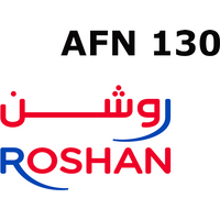Roshan 130 AFN Mobile Top-up AF