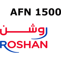 Roshan 1500 AFN Mobile Top-up AF