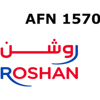 Roshan 1570 AFN Mobile Top-up AF