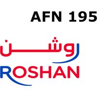 Roshan 195 AFN Mobile Top-up AF