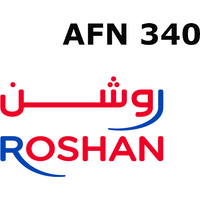 Roshan 340 AFN Mobile Top-up AF