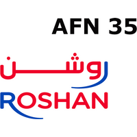 Roshan 35 AFN Mobile Top-up AF