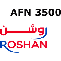 Roshan 3500 AFN Mobile Top-up AF