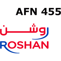 Roshan 455 AFN Mobile Top-up AF