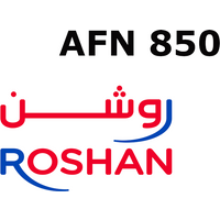 Roshan 850 AFN Mobile Top-up AF