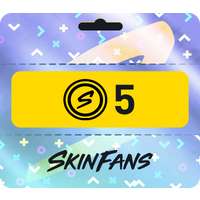 SkinFans 5 Coins Gift Card