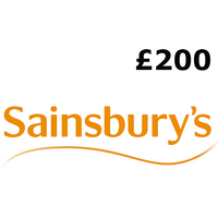 Sainsbury's £200 Gift Card UK