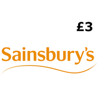 Sainsbury's £3 Gift Card UK
