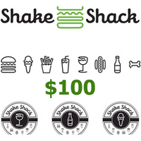 Shake Shack USD 100 Gift Card US