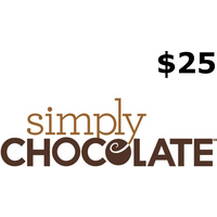 Simply Chocolate $25 Gift Card US