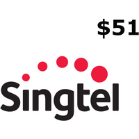 Singtel $51 Mobile Top-up SG