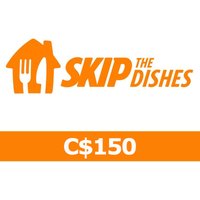 SkipTheDishes C$150 Gift Card CA