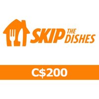 SkipTheDishes C$200 Gift Card CA