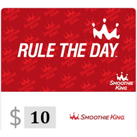 Smoothie King $10 Gift Card US