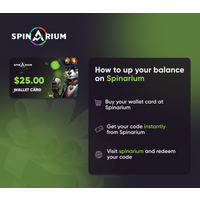 Spinarium.com $25 Wallet Card Code