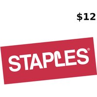 Staples $12 Gift Card US