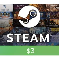 Steam Wallet Card $3 AR Activation Code
