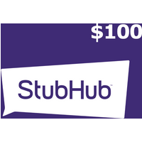StubHub $100 Gift Card US