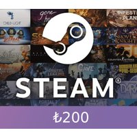 Steam Gift Card ₺200 TR Activation Code