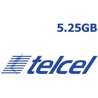 Telcel 5.25GB Data Mobile Top-up MX
