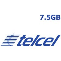 Telcel 7.5GB Data Mobile Top-up MX