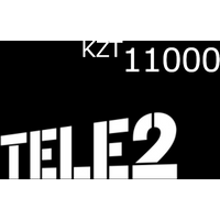Tele2 11000 KZT Mobile Top-up KZ