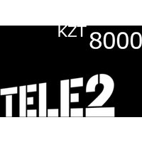 Tele2 8000 KZT Mobile Top-up KZ