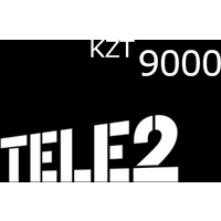 Tele2 9000 KZT Mobile Top-up KZ