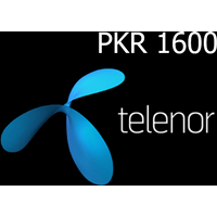 Telenor 1600 PKR Mobile Top-up PK