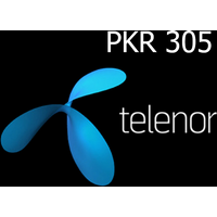 Telenor 305 PKR Mobile Top-up PK